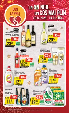 Ofertele Mega Image valabile de la 29.12.2025 | Pagină: 10 | Produse: Coș, Balsam, Cocktail, Detergent
