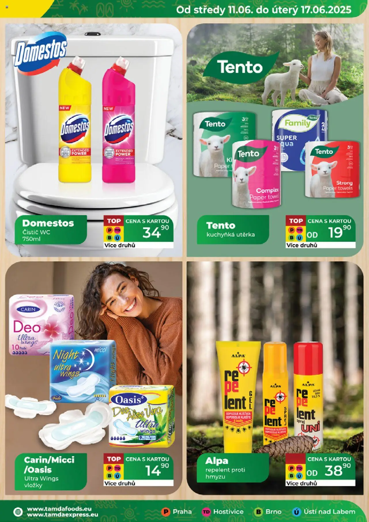 Tamda Foods leták od 11.06.2025 | Strana: 19 | Produkty: Kuchyňka, Alpa, Repelent, Utěrka