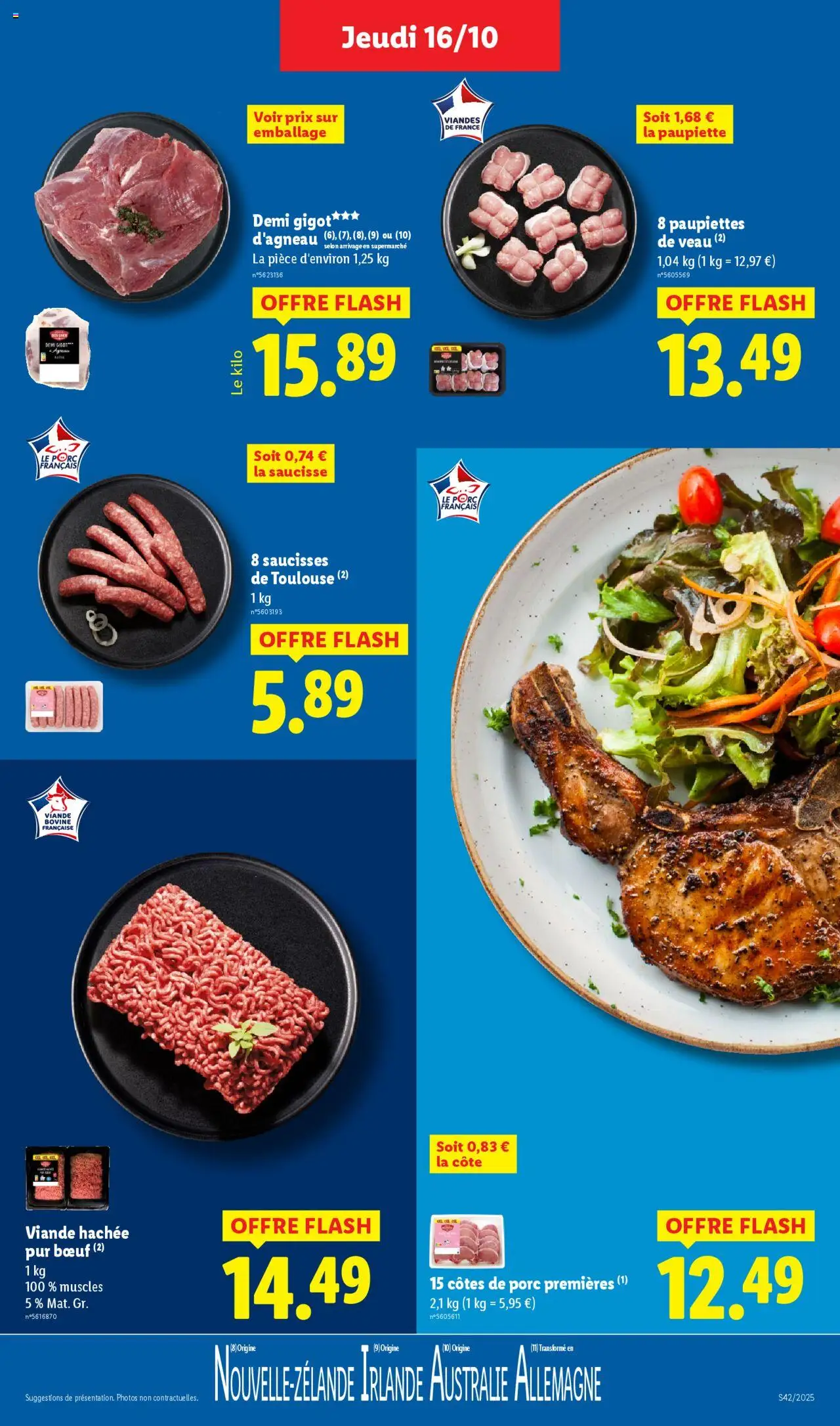 {H1} | Page: 7 | Produits: Viande hachée, Viande, Porc, Viande bovine