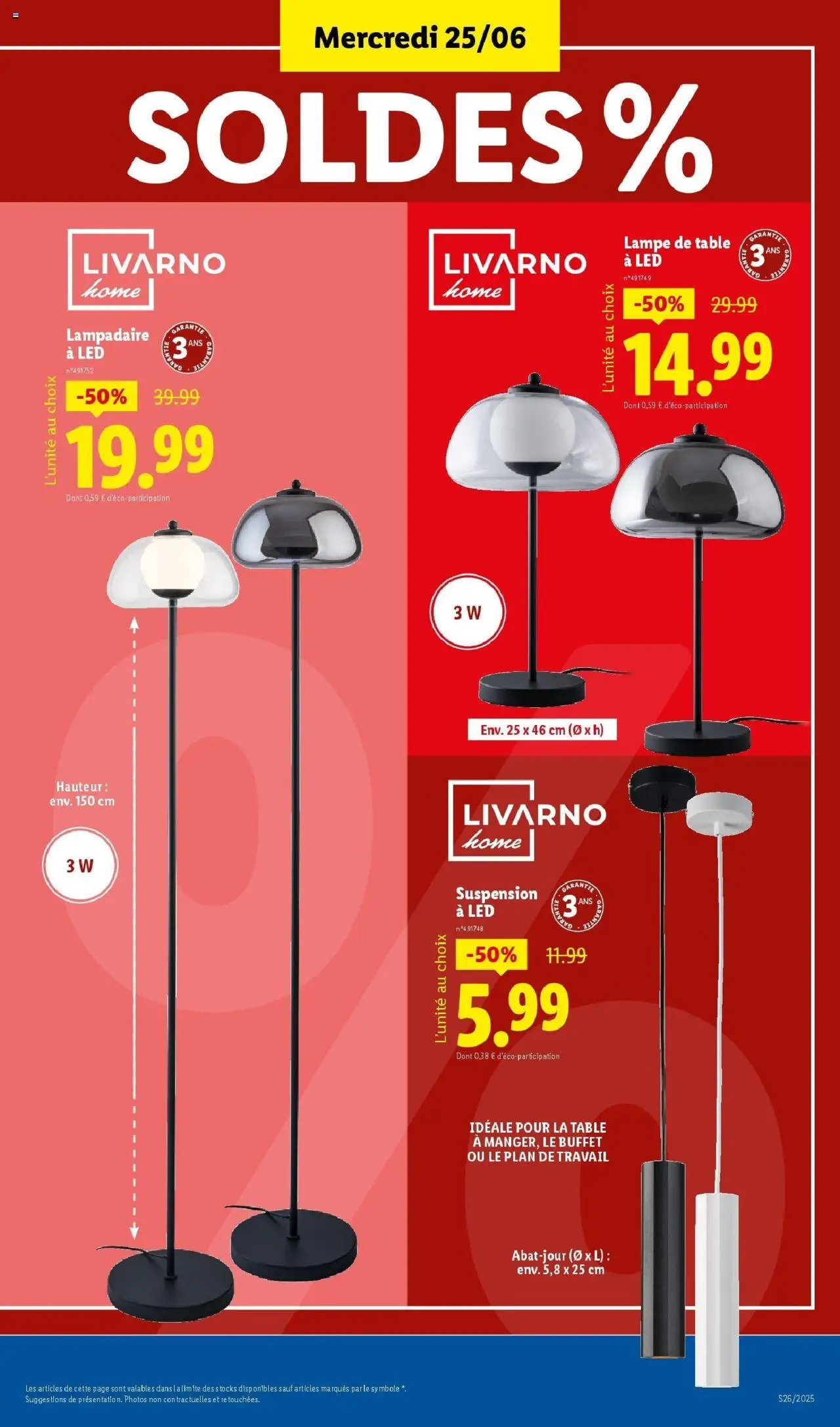  | Page: 33 | Produits: Lampadaire, Table, Buffet, Lampe
