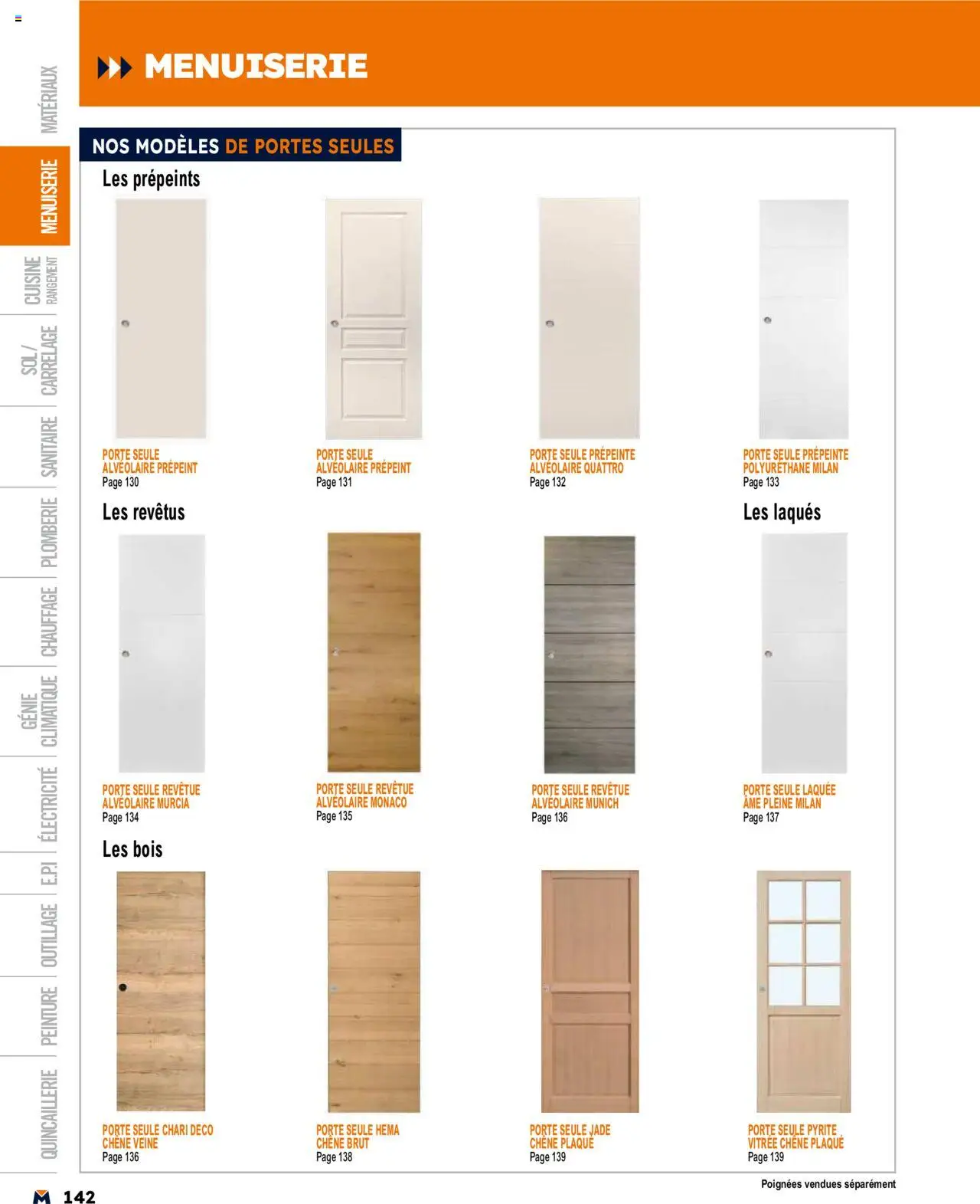  | Page: 142 | Produits: Porte, Poignées, Portes