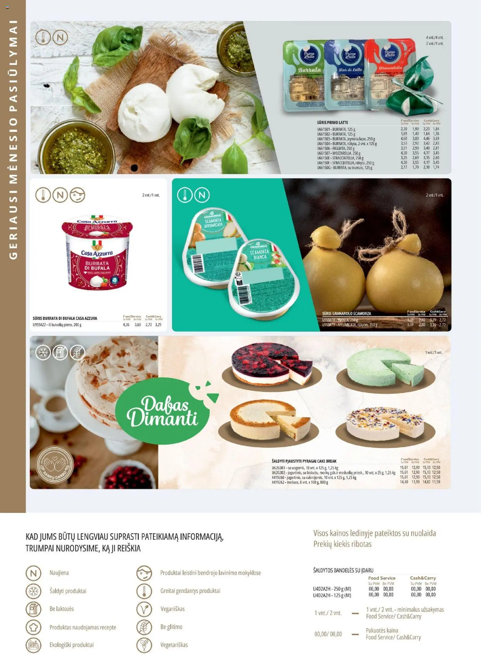 ePromo akcijos nuo 01.03.2026 | Puslapis: 2 | Prekių: Bandelės, Sūris