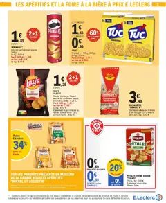E.Leclerc - Prévisualisation de SUR LES PRODUITS PRÉSENTS EN MAGASIN DE LA GAMME BISCUITS APÉRITIFS "MICHEL ET AUGUSTIN", Biscuits apéritifs valide à partir de 10.03.2026 | Page: 5