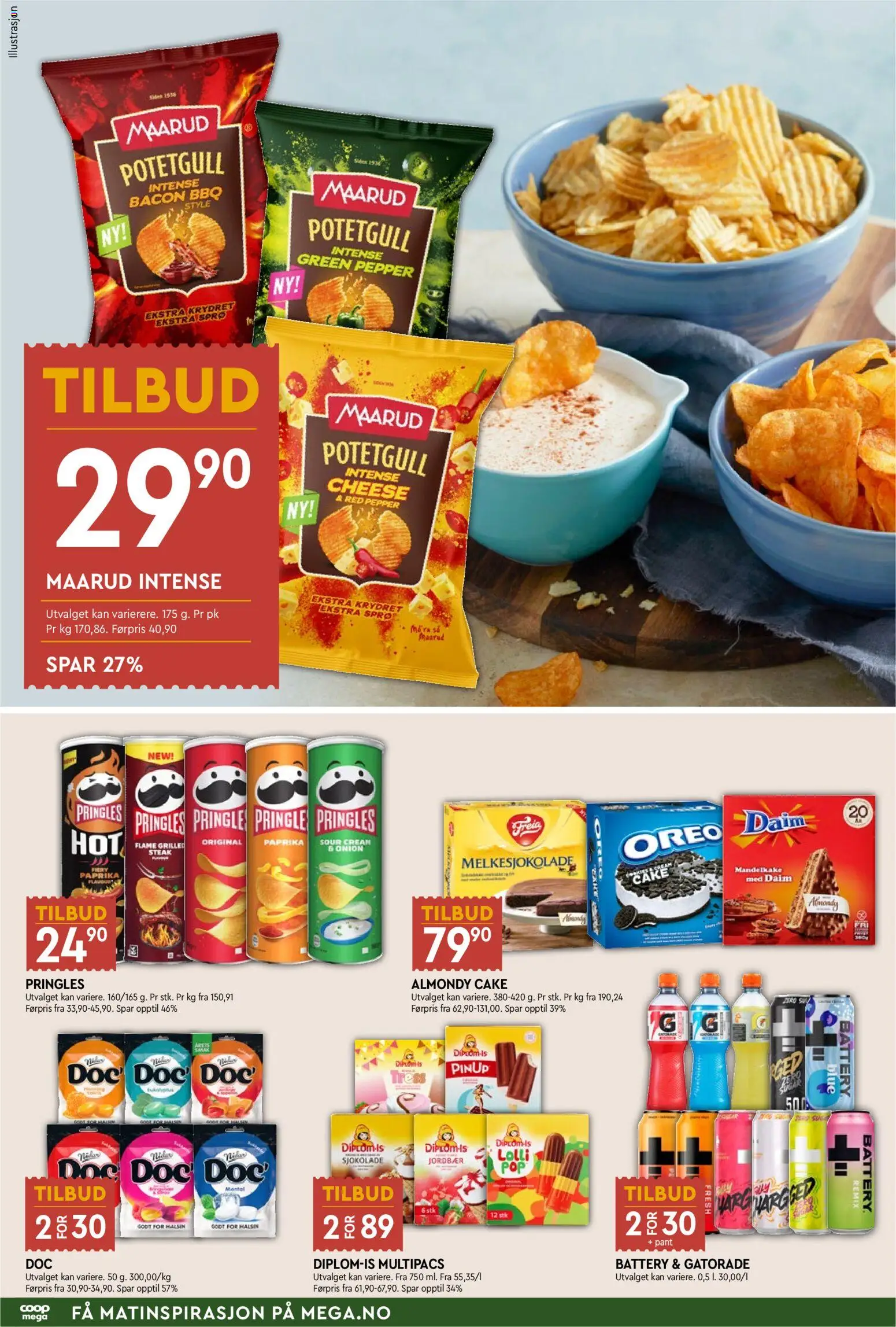 {H1} | Side: 6 | Produkter: Växthus, Paprika, Potetgull, Бісквіт