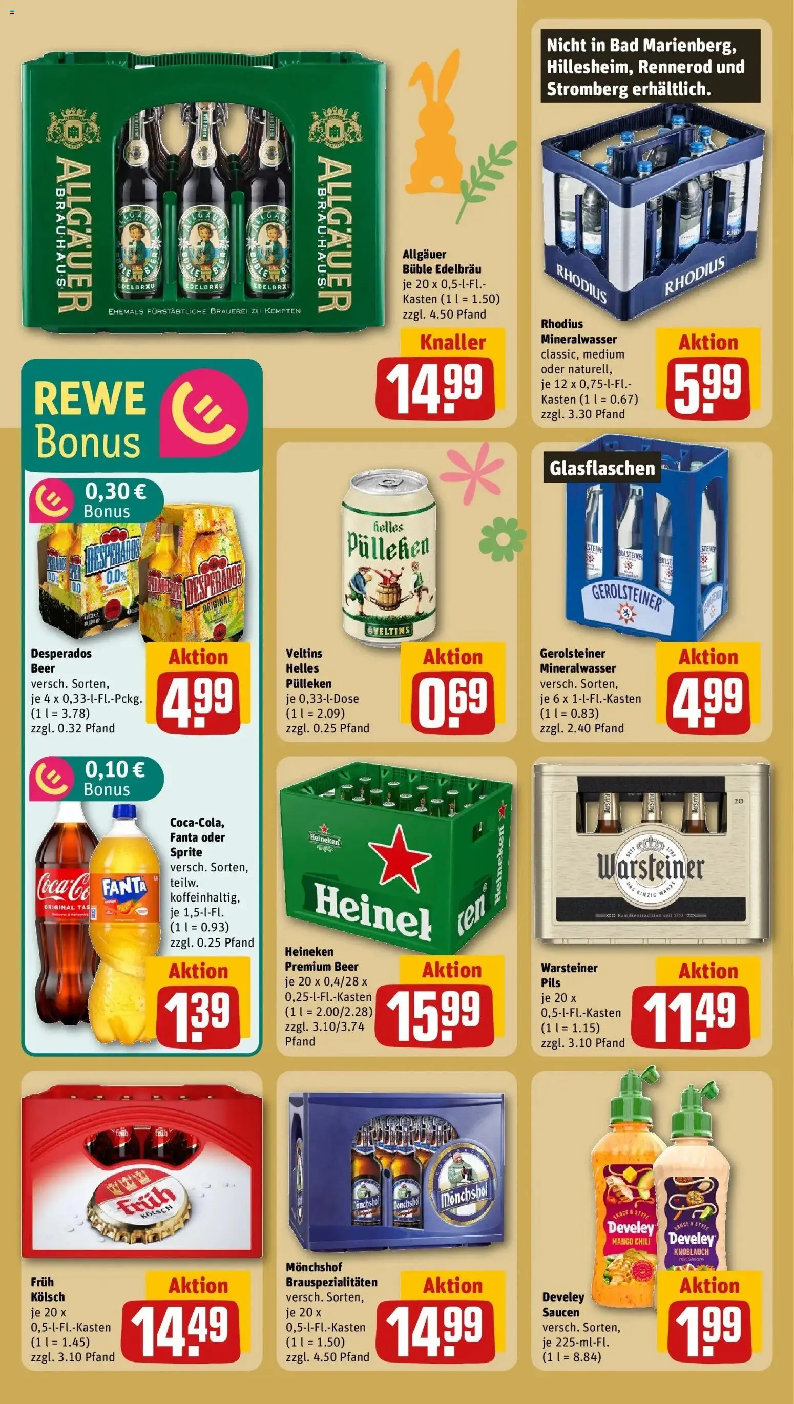 Rewe Prospekt Hillesheim	 – gültig ab 15.03.2026 | Seite: 20 | Produkte: Monchshof, Fanta, Bad, Mango