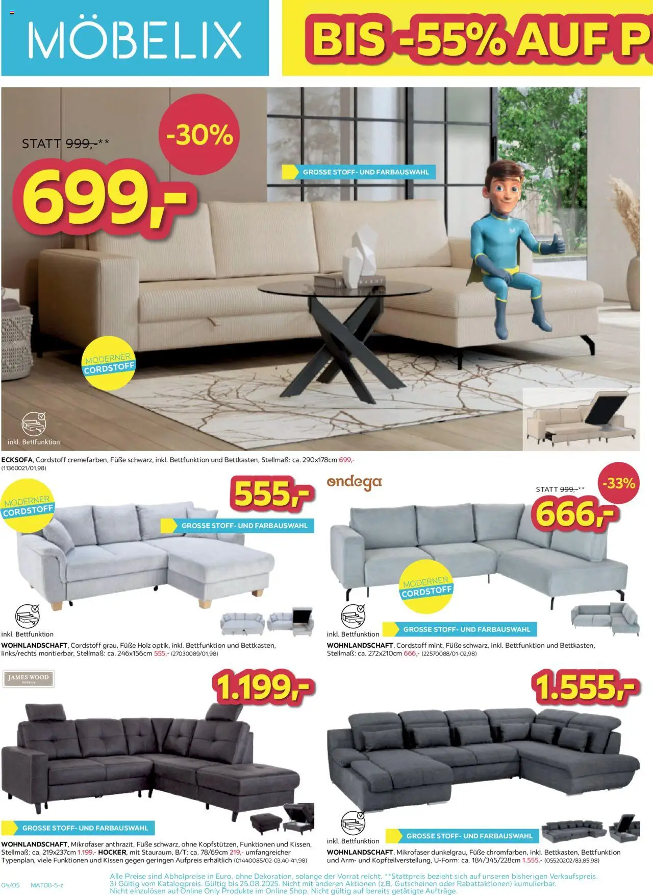 Möbelix Angebote gültig ab 19.08.2025 | Seite: 4 | Produkte: Kissen