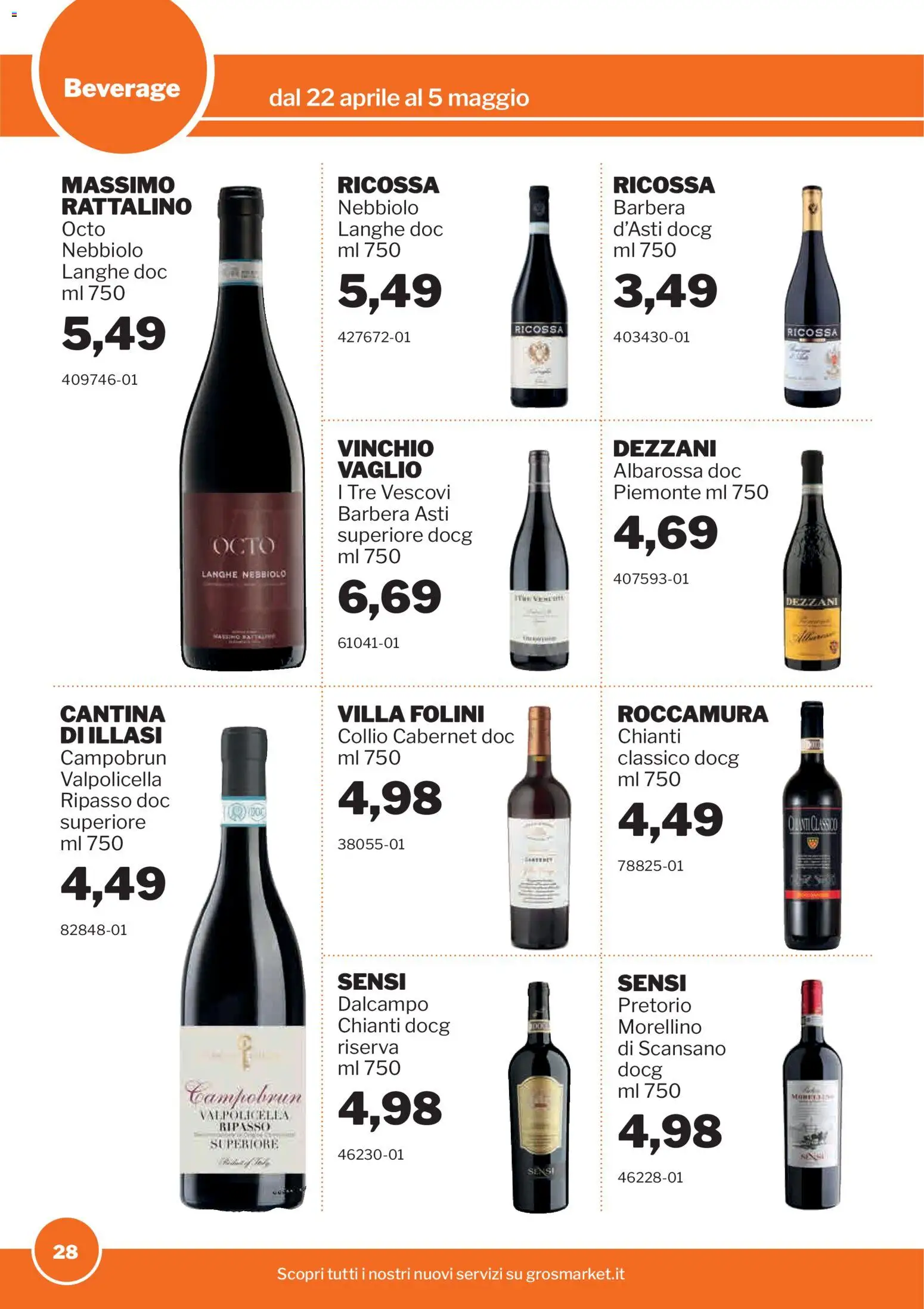 Volantino Sogegross del 22.04.2026 | Pagina: 28