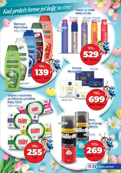 Trnava Promet katalog - pregled Trnava Promet kataloga - važi od 02.04.2026 | Strana: 31 | Proizvode: Gillette, Šampon, Krema, Vlažne maramice