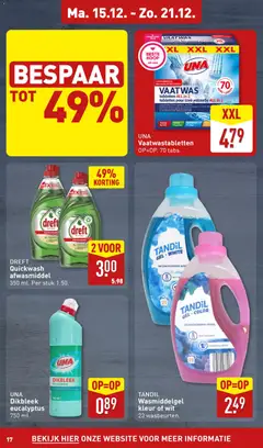 Aldi - Folder week 51 - Voorbeeld van een folder van Aldi, geldig van 15.12.2025 | Pagina: 17