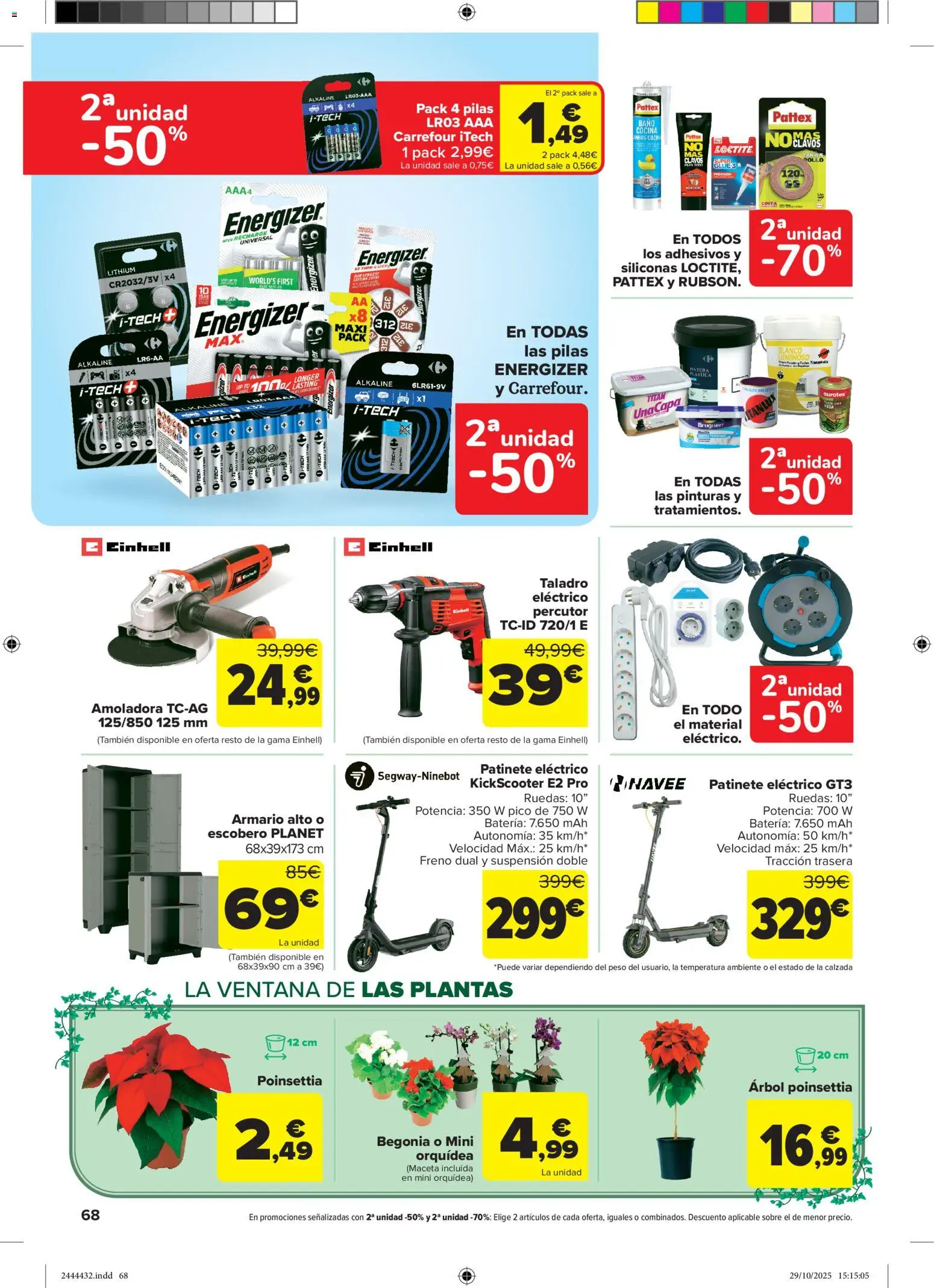 Carrefour folleto │ válido desde el 14.11.2025 | Página: 72 | Productos: Armario, Batería, Baño, Maceta