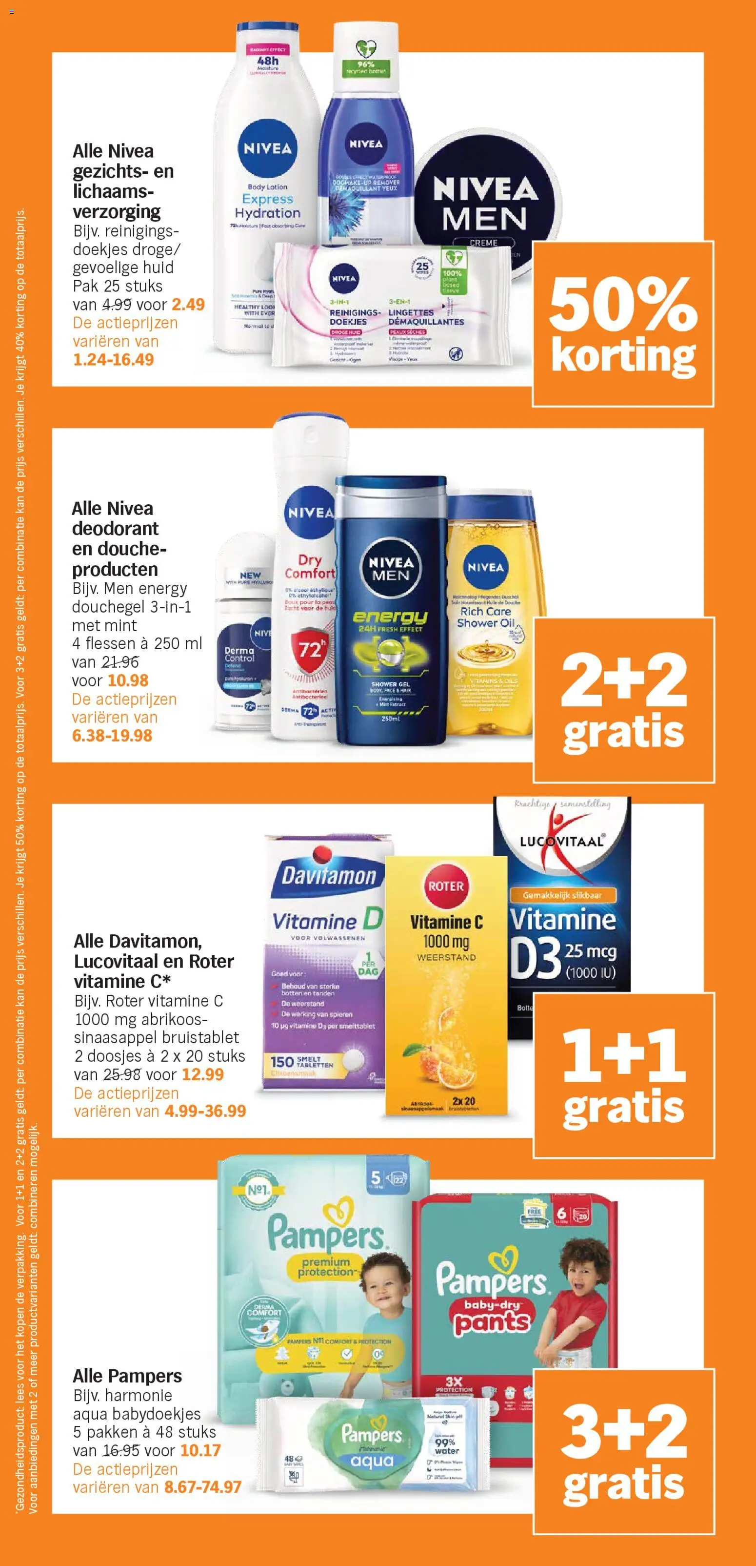 {H1} | Pagina: 29 | Producten: Babydoekjes, Douche, Abrikoos, Douchegel