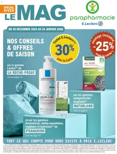 E.Leclerc - Prévisualisation de E.Leclerc Parapharmacie valide à partir de 30.12.2025
