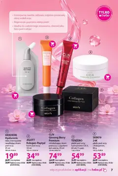 Pogląd oferty "Hebe gazetka - Katalog" - ważna od 19.03.2026 | Strona: 7 | Produkty: Makijaż, Płatki, Krem, Baza pod makijaż