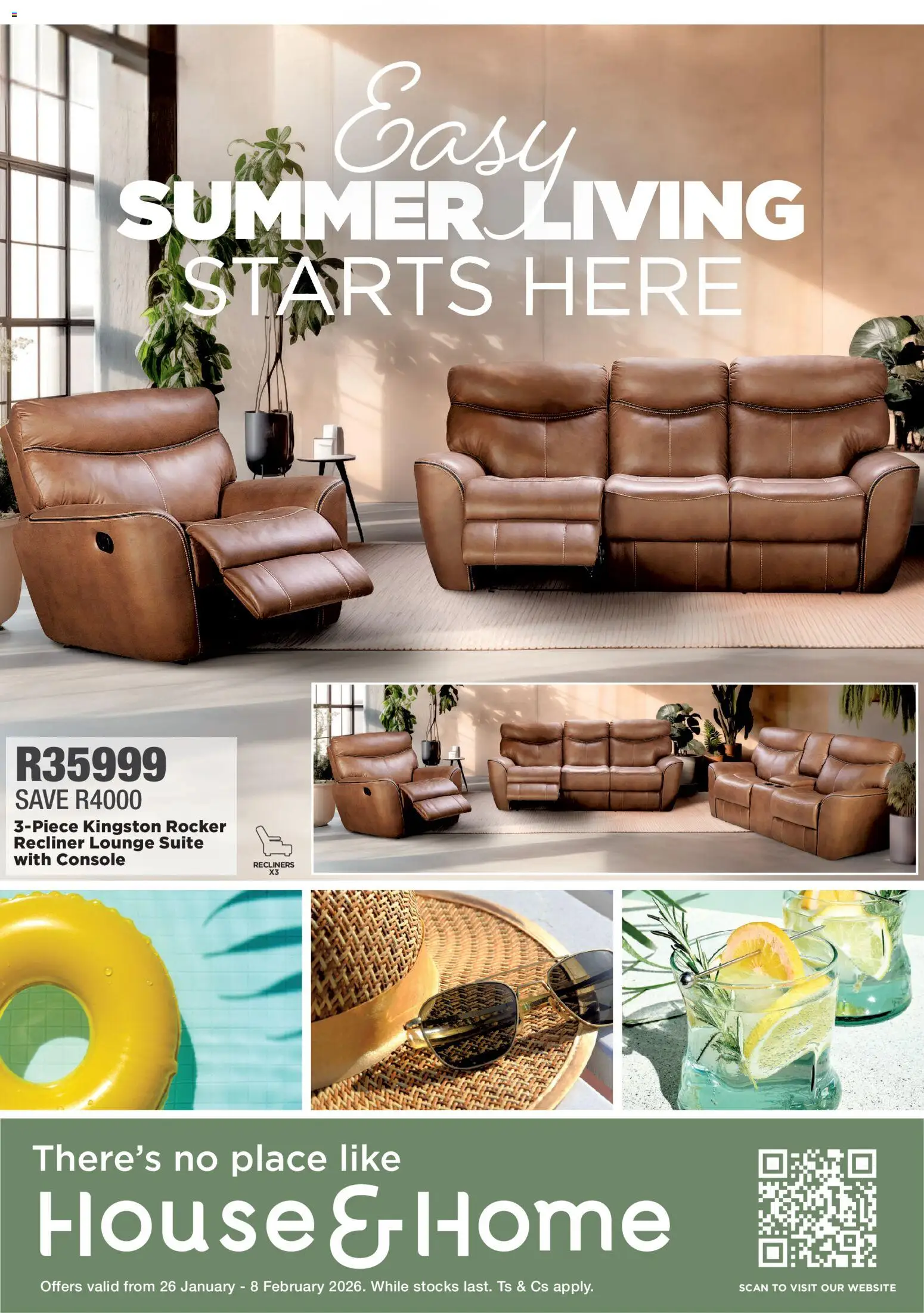 New House and Home catalogue – valid from 26.01.2026 | Page: 1 | Products: Lounge suite