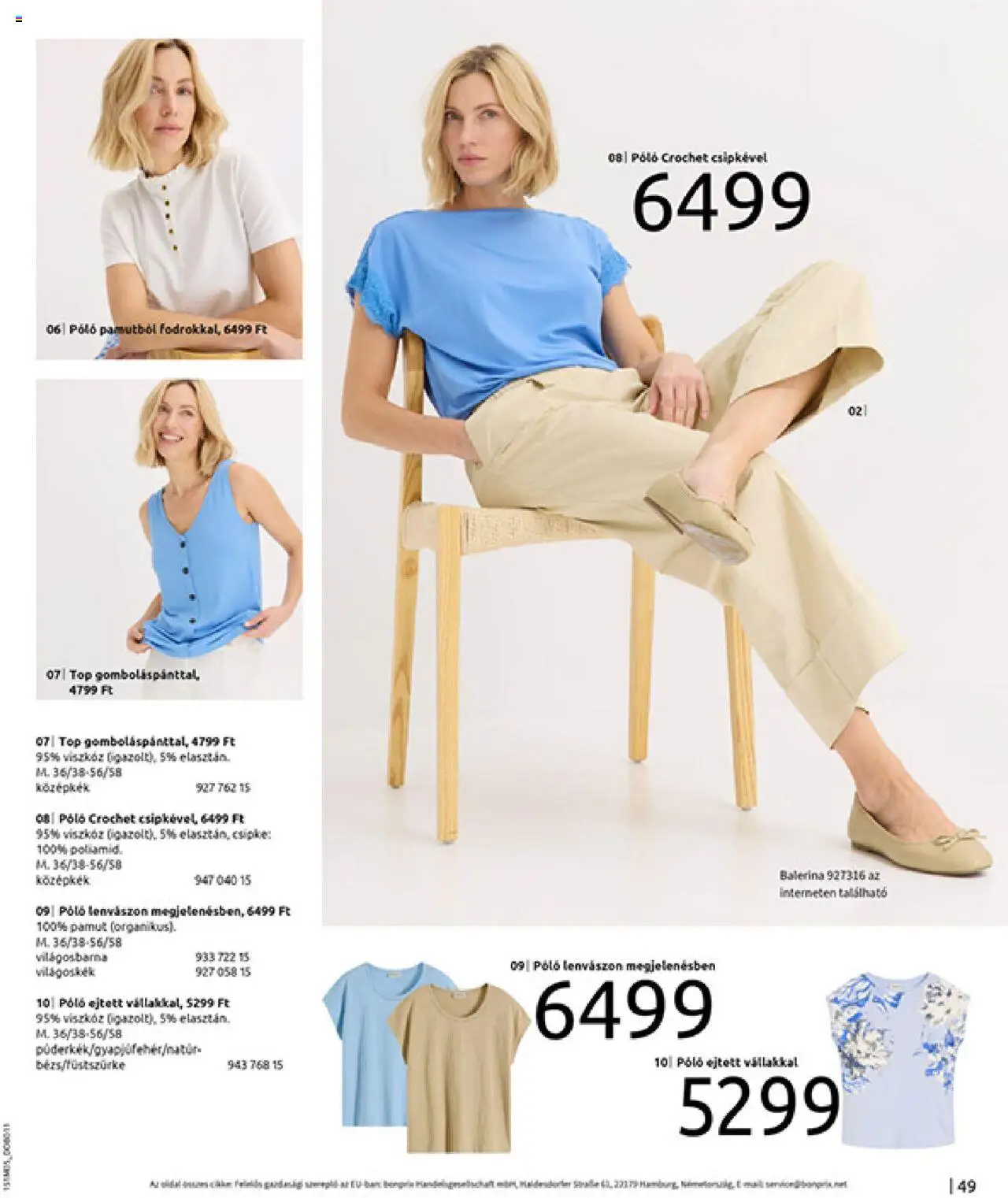 Bonprix akciós ujság - amely érvényes a következő dátumtól: 27.05.2025 | Oldal: 51