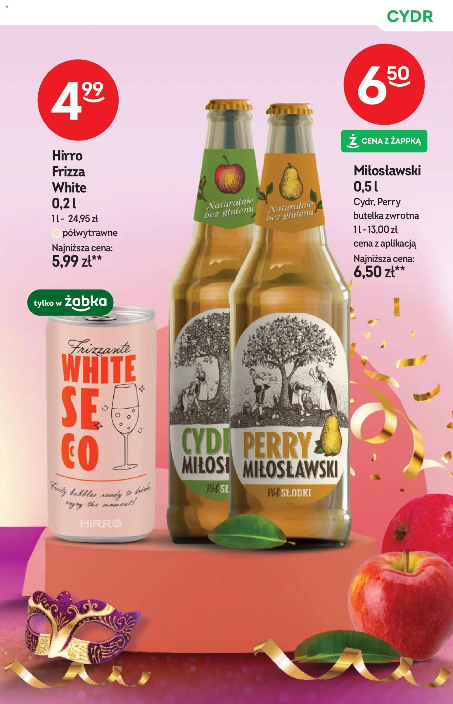 Żabka Gazetka - Katalog win od 21.01.2026 | Strona: 15 | Produkty: Cydr