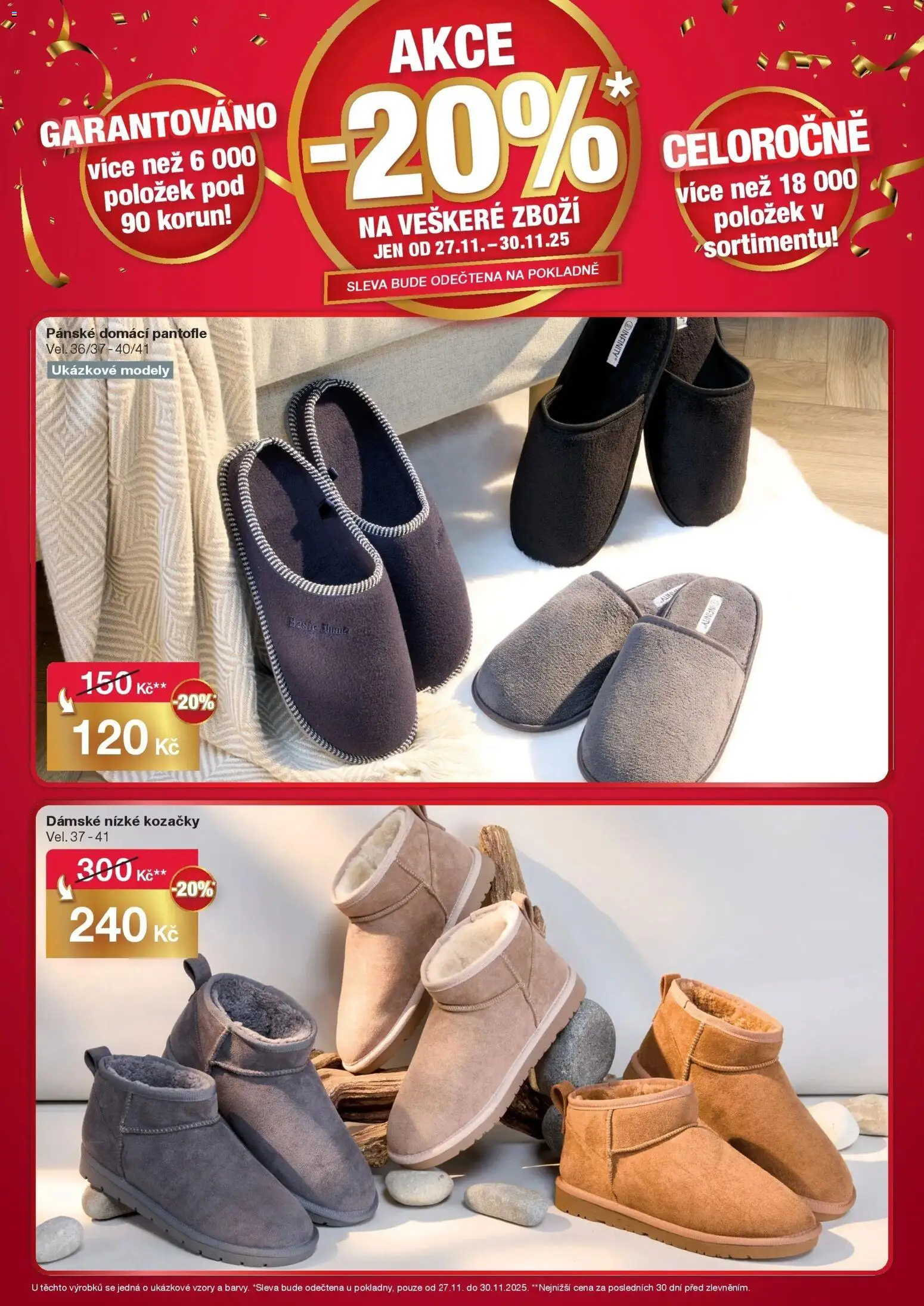 Woolworth leták - Cheb od 27.11.2025 | Strana: 8 | Produkty: Pantofle, Modely