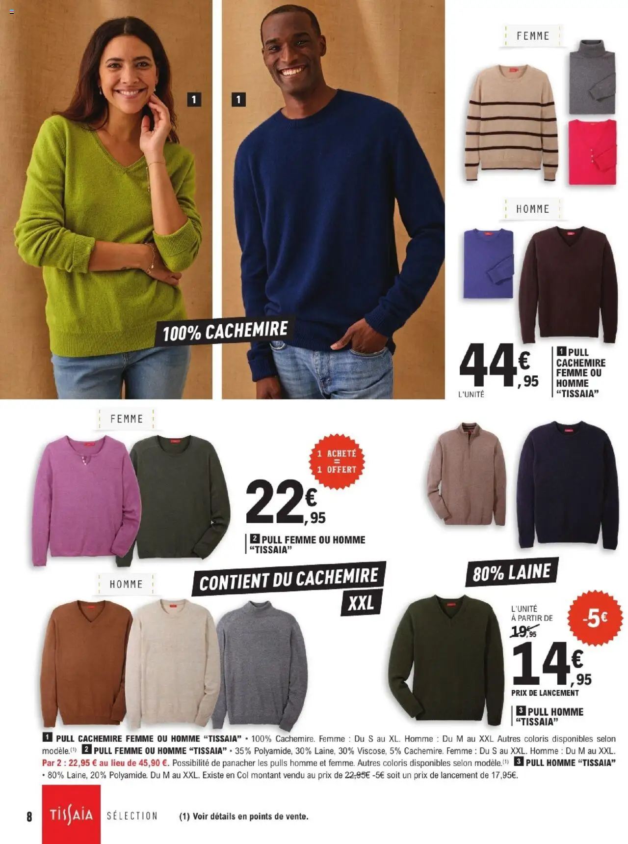 {H1} | Page: 8 | Produits: Pull