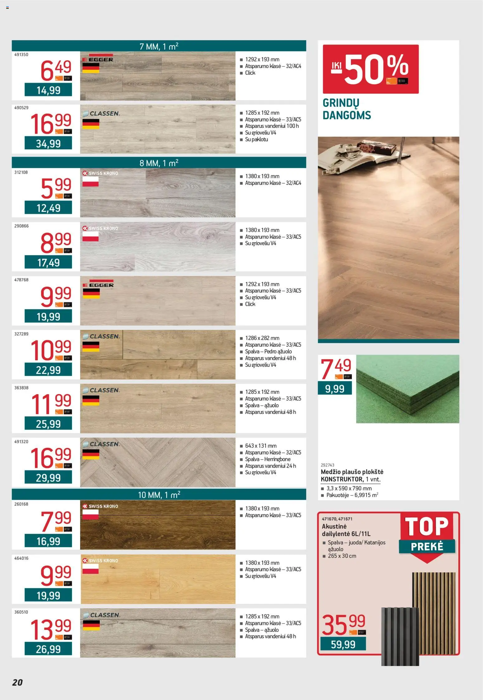 ERMITAŽAS akcijos nuo 01.04.2026 | Puslapis: 20