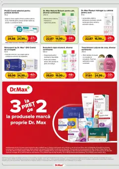 Ofertele Dr.Max valabile de la 01.03.2026 | Pagină: 2 | Produse: Body, Balsam, Cremă, Pastă de dinți