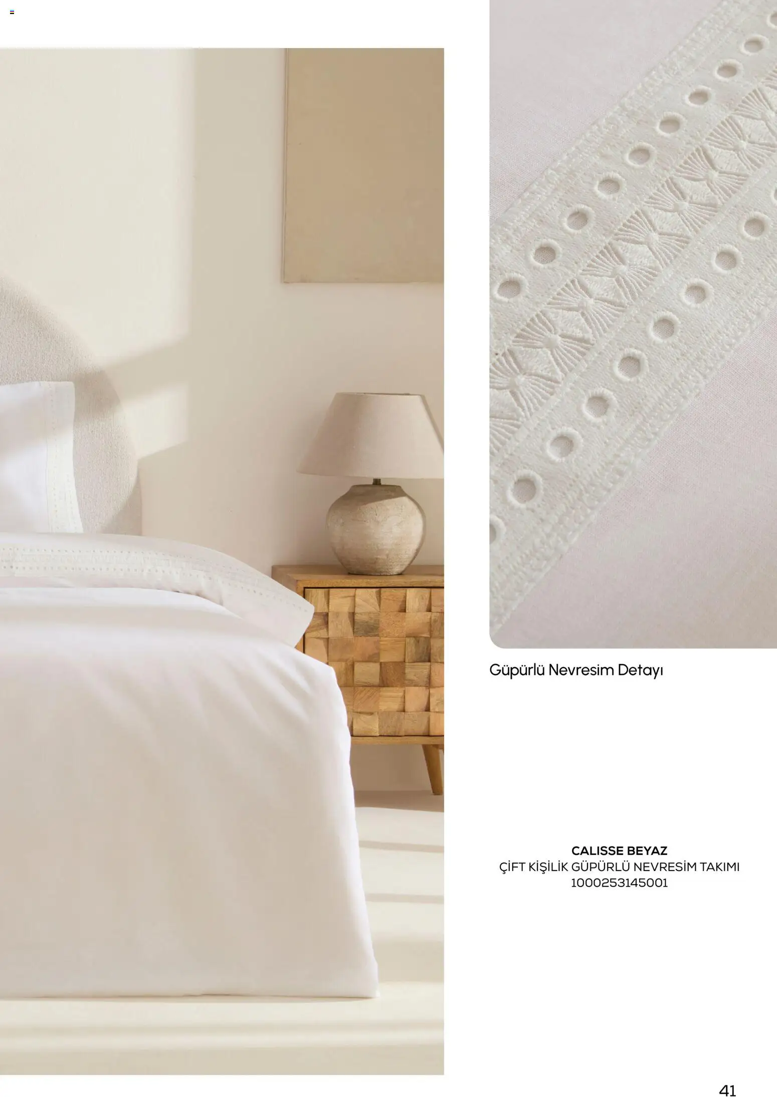 Karaca Home - Katalog Sezonsuz Karaca Home Şıklığı - İlkbahar / Yaz 2026 - 01.03.2026 tarihinden itibaren geçerlidir | Sayfa: 41 | Ürünler: Nevresim