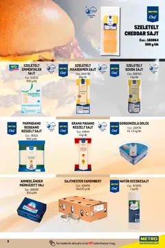 SZELETELT CHEDDAR SAJT, Sliced cheddar cheese, 500 g/db - amely érvényes a következő dátumtól: 01.10.2024 | Oldal: 9