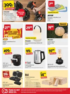 Pogląd oferty "Jula gazetka" - ważna od 19.03.2026 | Strona: 6 | Produkty: Lampa solarna, Czajnik, Gofrownica, Wafelki