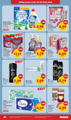 Penny Markt Flugblatt ab 12.02.2026 gültig | Seite: 21 | Produkte: Duschgel
