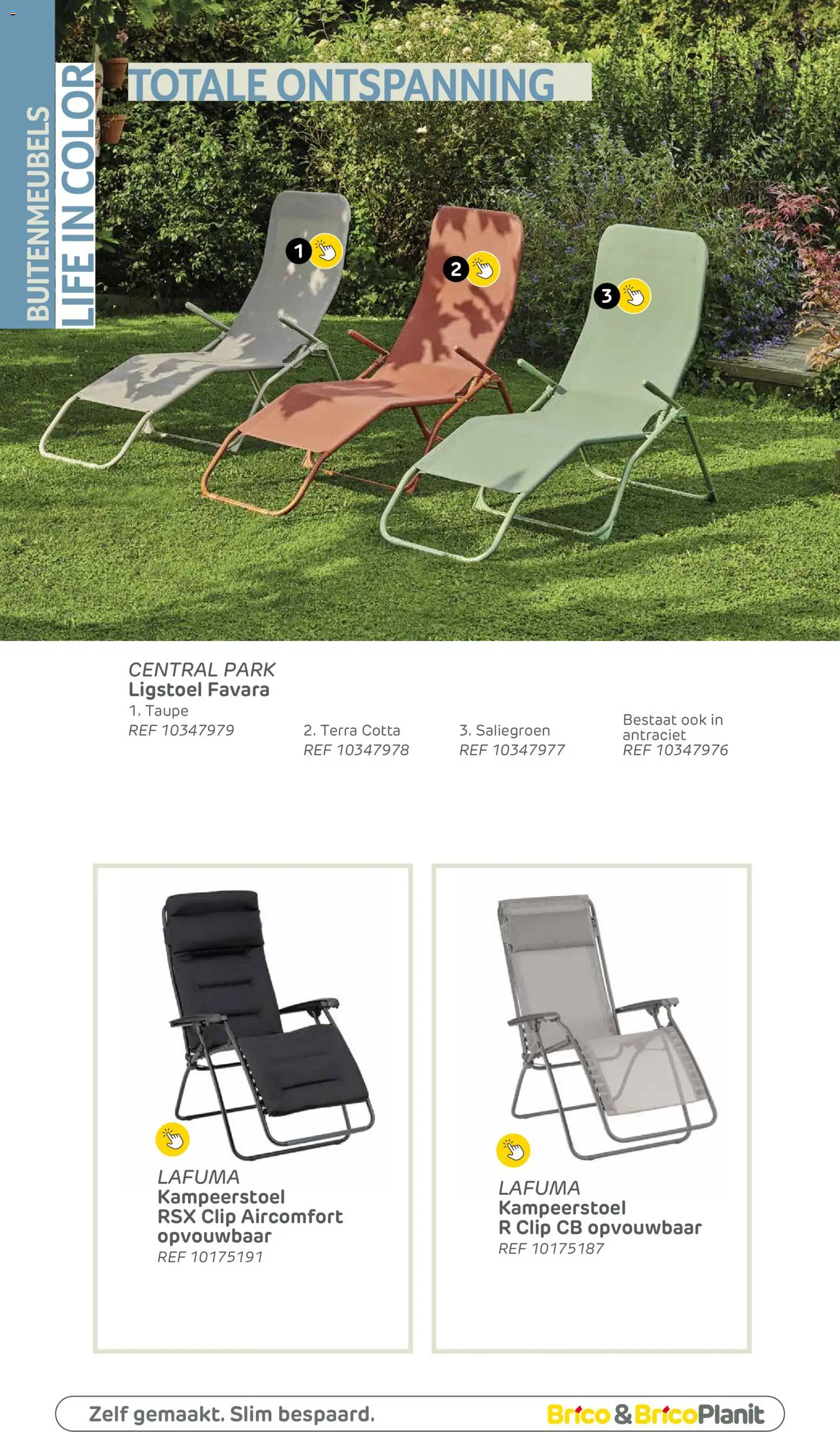 {H1} | Pagina: 10 | Producten: Ligstoel