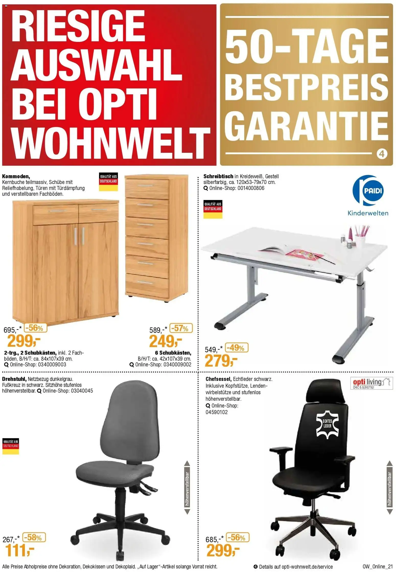 Angebote - Dein trendiges Möbelhaus – gültig ab 21.03.2026 | Seite: 21