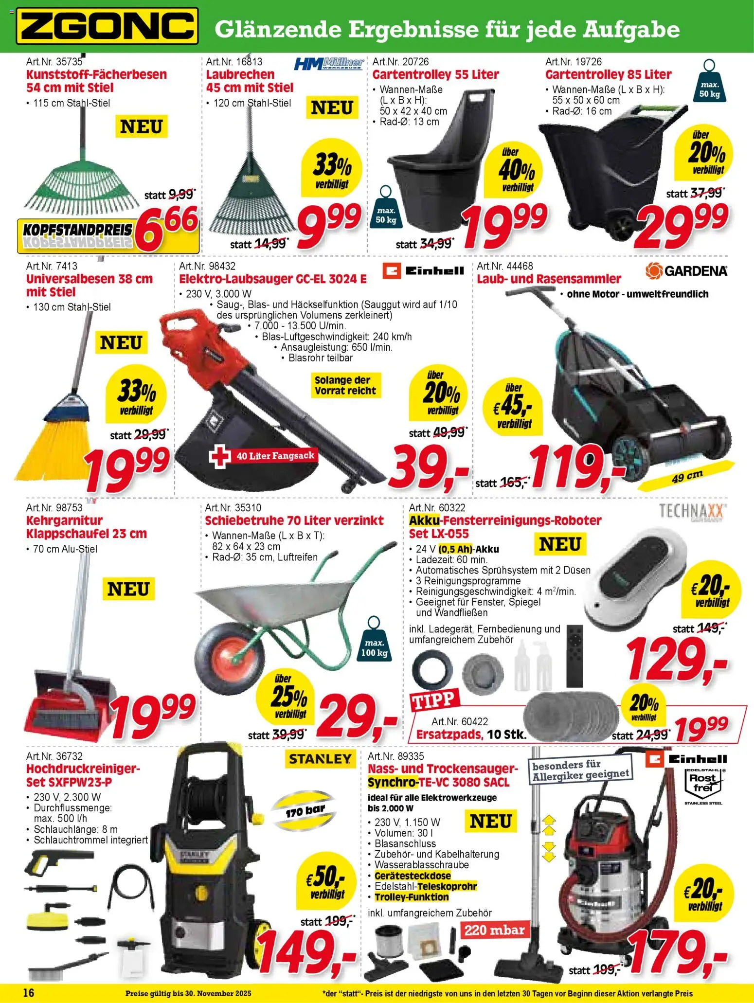 Zgonc - November II 2025 gültig ab 15.11.2025 | Seite: 16