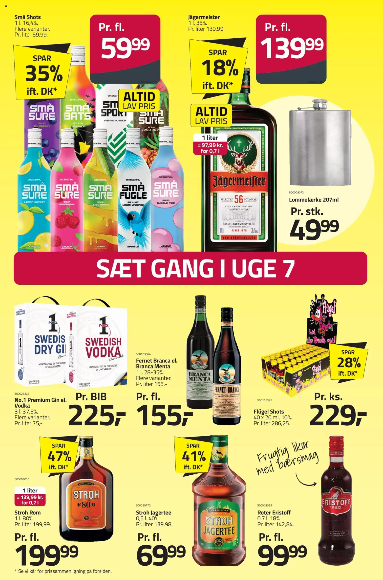Fleggaard tilbudsavis – gyldig fra 28.01.2026 | Side: 28 | Produkter: Gin, Vodka, Rom