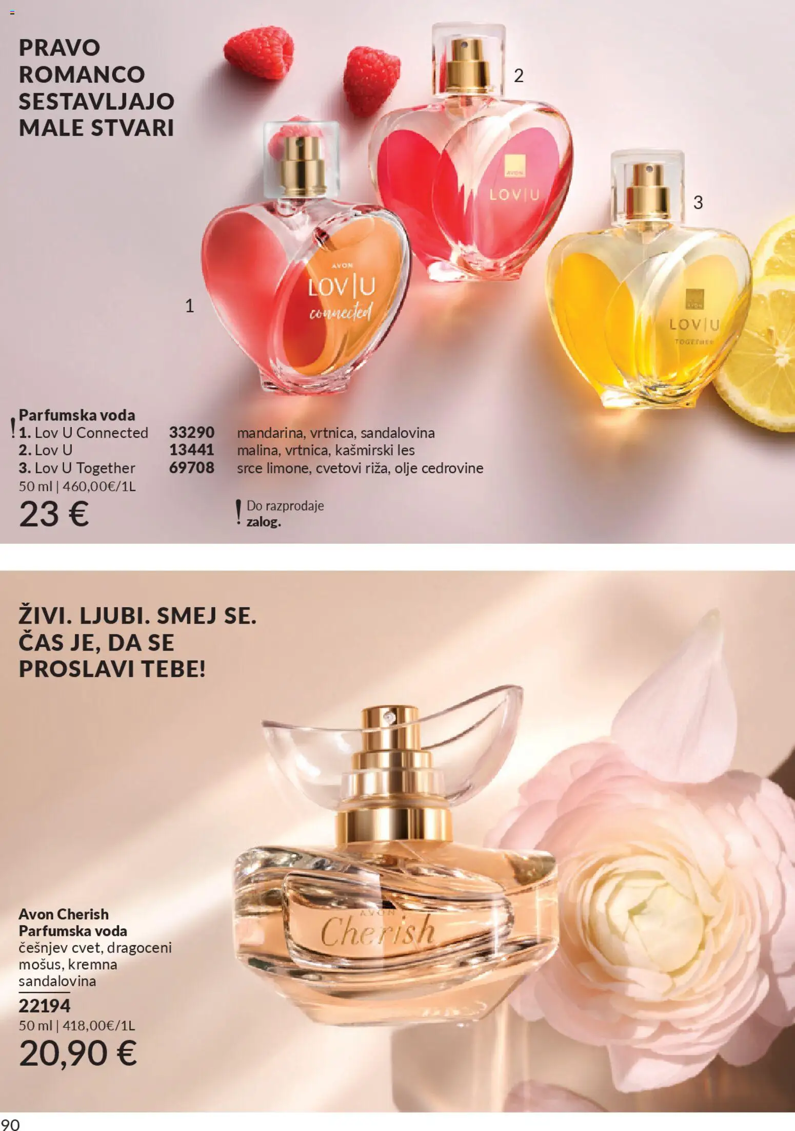 Novi Avon katalog ponudbe – veljaven od 29.12.2025 | Stran: 90 | Izdelki: Olje, Voda, Parfumska voda