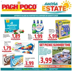 Anteprima del volantino Volantino Paghi Poco	 valido a partire dal 19.08.2025