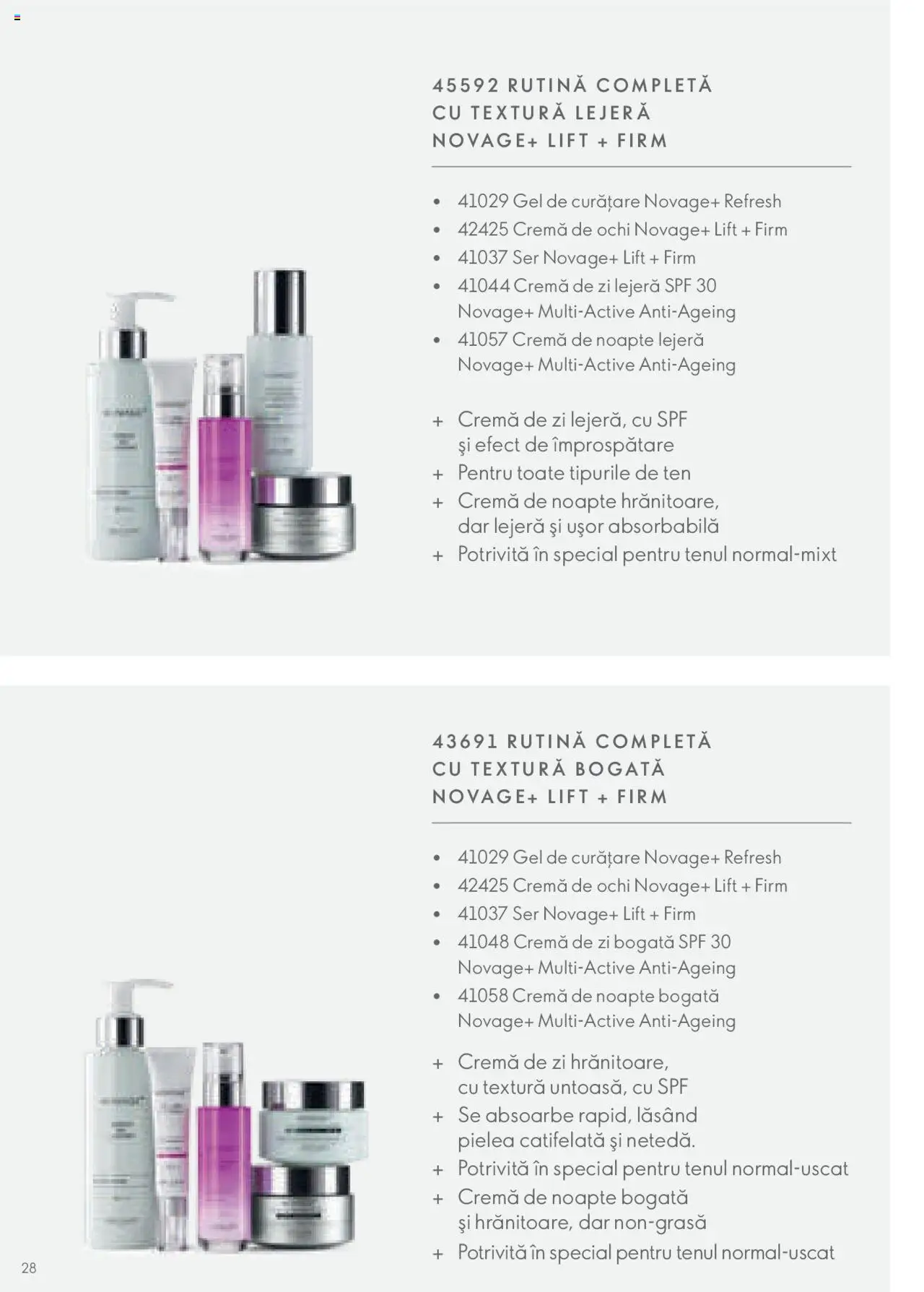 Oriflame catalog - Ghidul NOVAGE+ – valabil de la 01.03.2023 | Pagină: 28