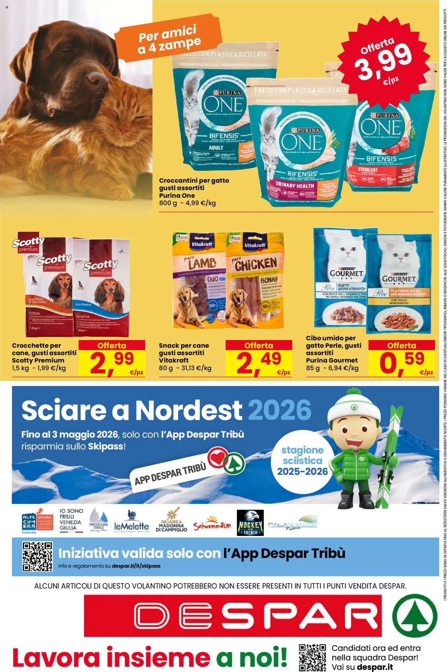 Volantino Despar del 05.02.2026 | Pagina: 20 | Prodotti: Pollo, Pesce, Salsa, Crocchette