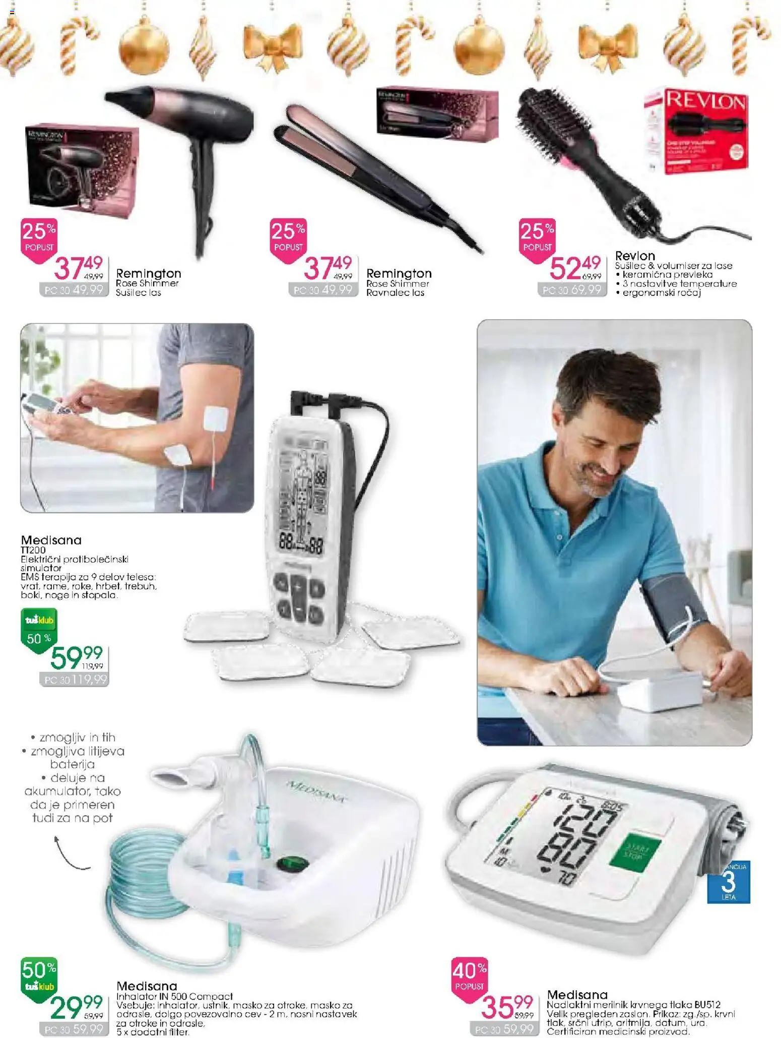 Novi Tuš drogerija katalog ponudbe – veljaven od 03.12.2025 | Stran: 30 | Izdelki: Monitor, Baterija, Prevleka