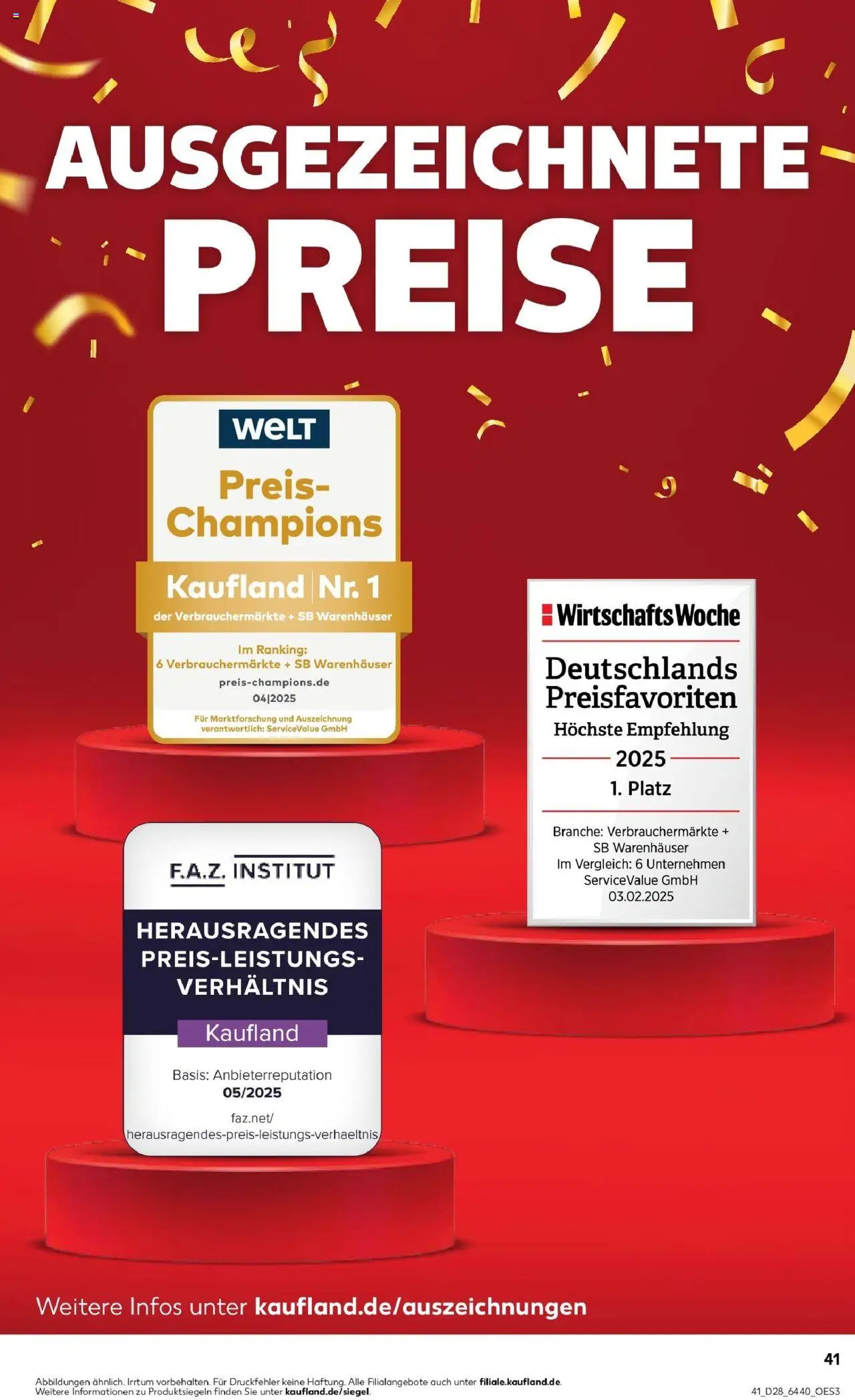 Kaufland prospekt Worms	 - gültig ab dem 09.07.2025 | Seite: 41