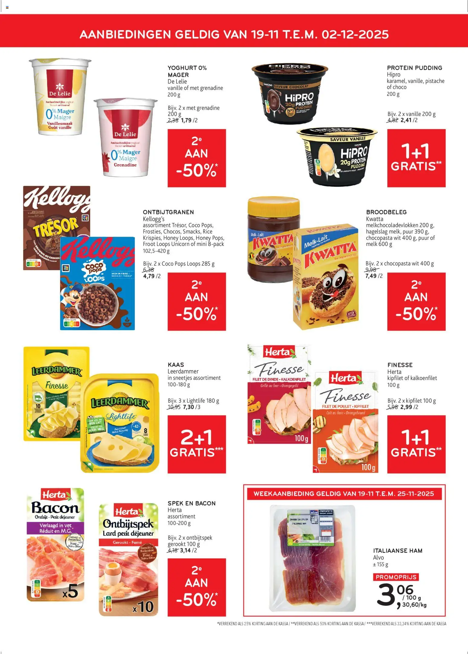 {H1} | Pagina: 7 | Producten: Ham, Bacon, Pudding, Yoghurt