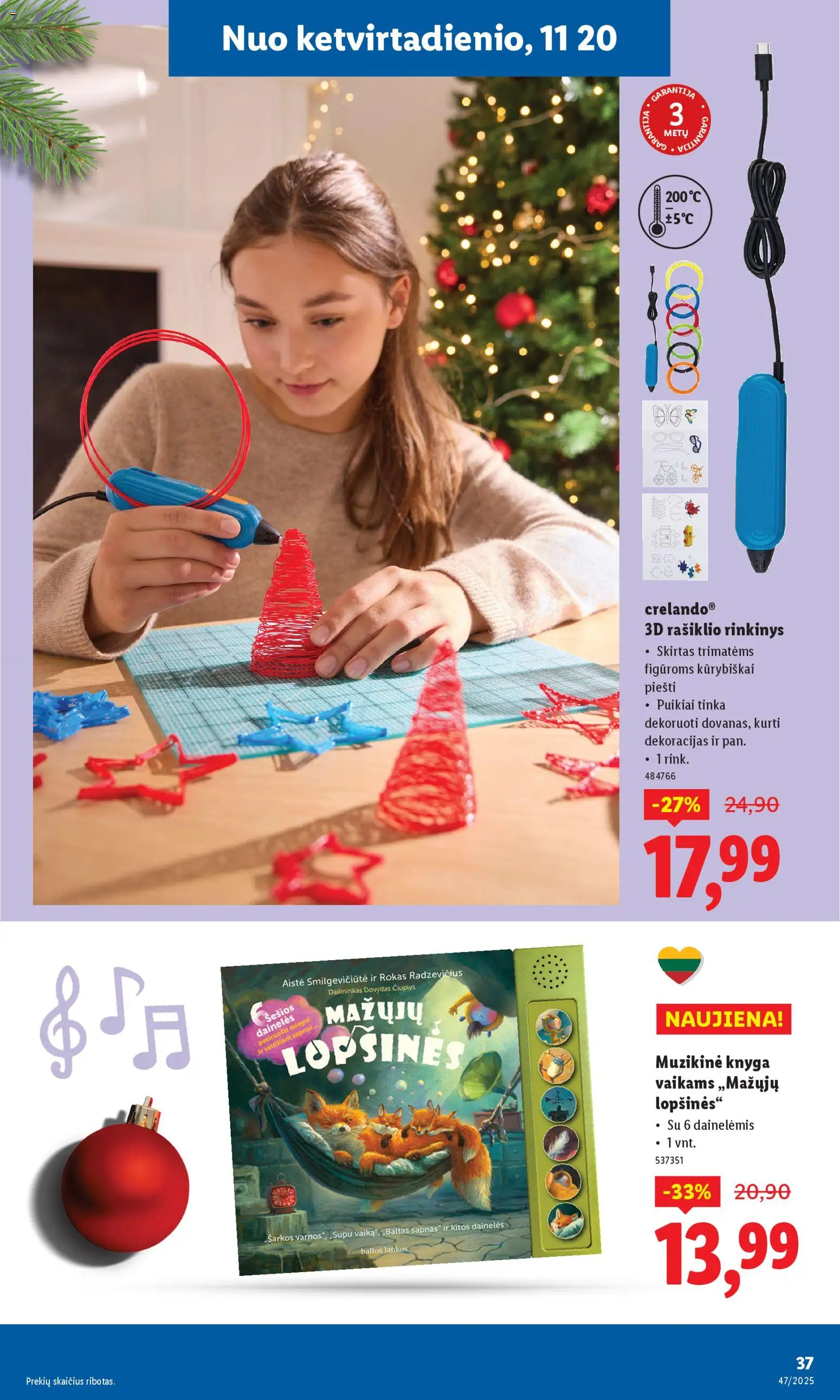 LIDL akcijos nuo 17.11.2025 | Puslapis: 37