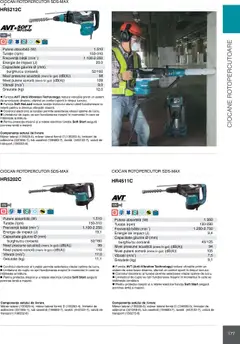 Ofertele Makita valabile de la 08.01.2025 | Pagină: 177 | Produse: Valiză, Ciocan rotopercutor, Mâner