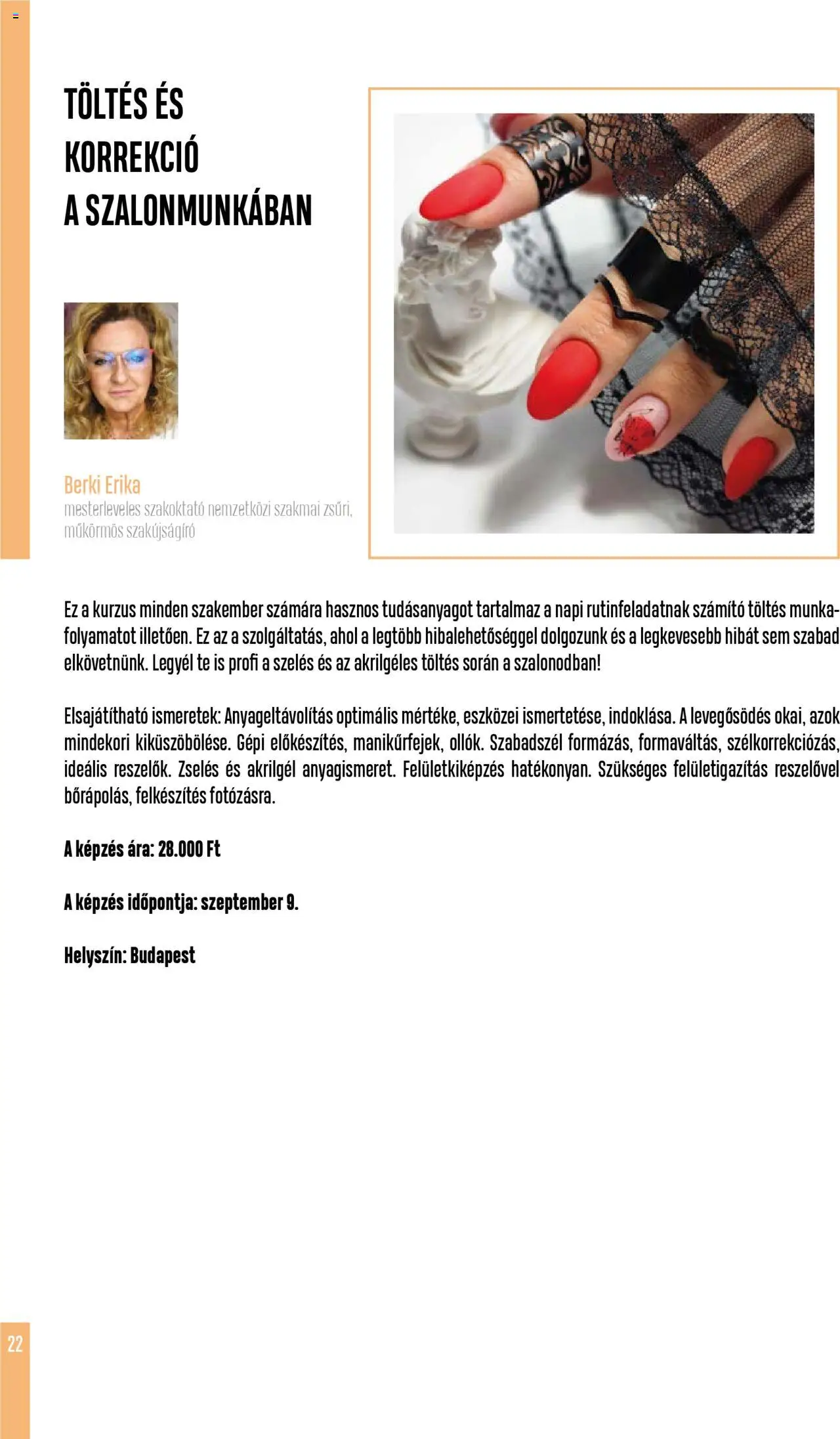 Crystal Nails akciós ujság - amely érvényes a következő dátumtól: 07.09.2025 | Oldal: 22