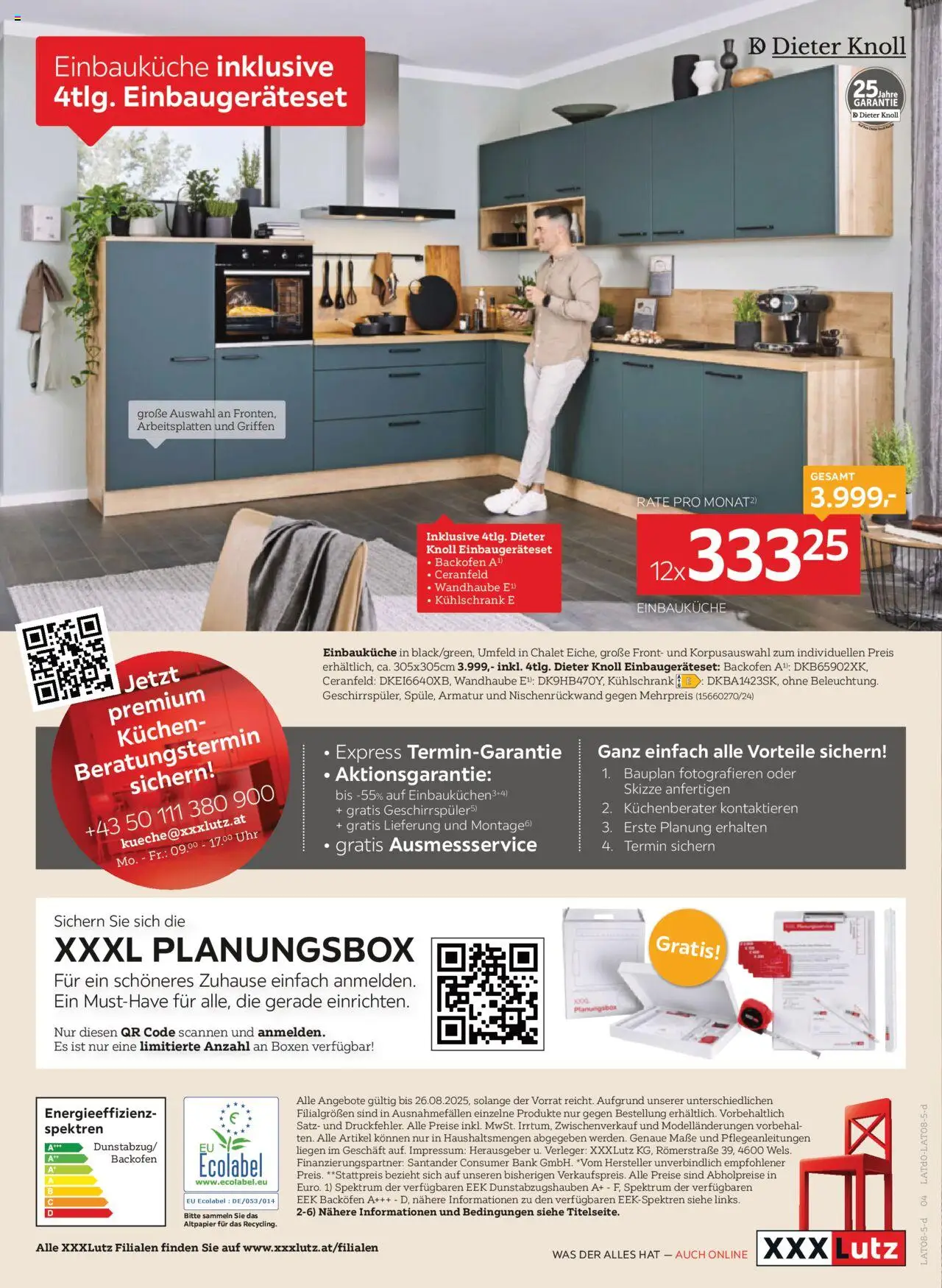 XXXLutz Jubiläumsangebote gültig ab 19.08.2025 | Seite: 16 | Produkte: Uhr, Kühlschrank