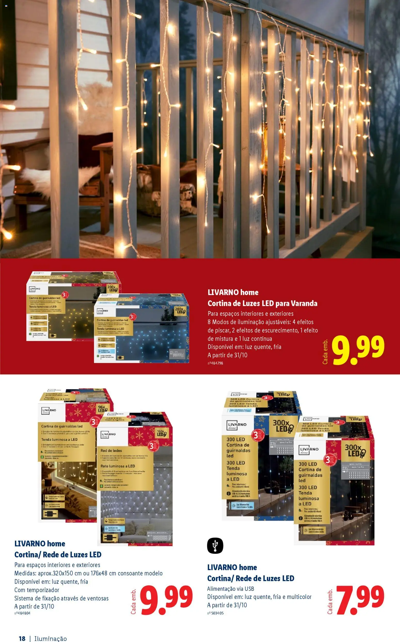 Lidl Folheto Especial │ válido de 22.10.2025 | Página: 18 | Produtos: USB, Tenda, Cortina