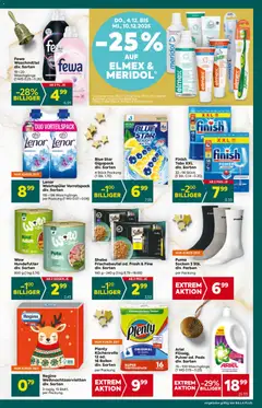 Billa Plus Flugblatt ab 04.12.2025 gültig | Seite: 19 | Produkte: Wasser, Balles de ping-pong, Weichspüler, Waschmittel