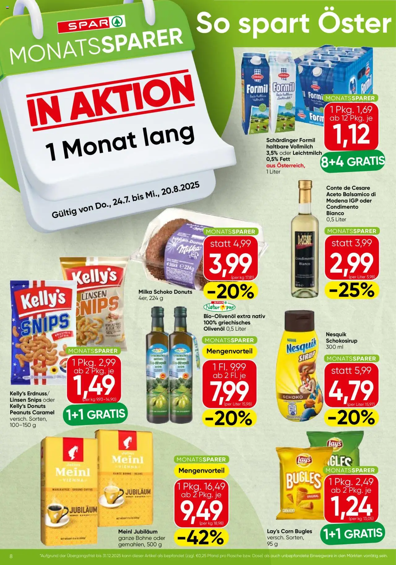 Spar Monatssparer - Kärnten gültig ab 24.07.2025 | Seite: 2