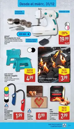 Vista previa HOME CREATION® Taburete plegable, Carga máx.: 150 kg. Con patas y superficie antideslizantes, y asa para fácil transporte. Unidad válido desde el 29.12.2025 | Página: 15