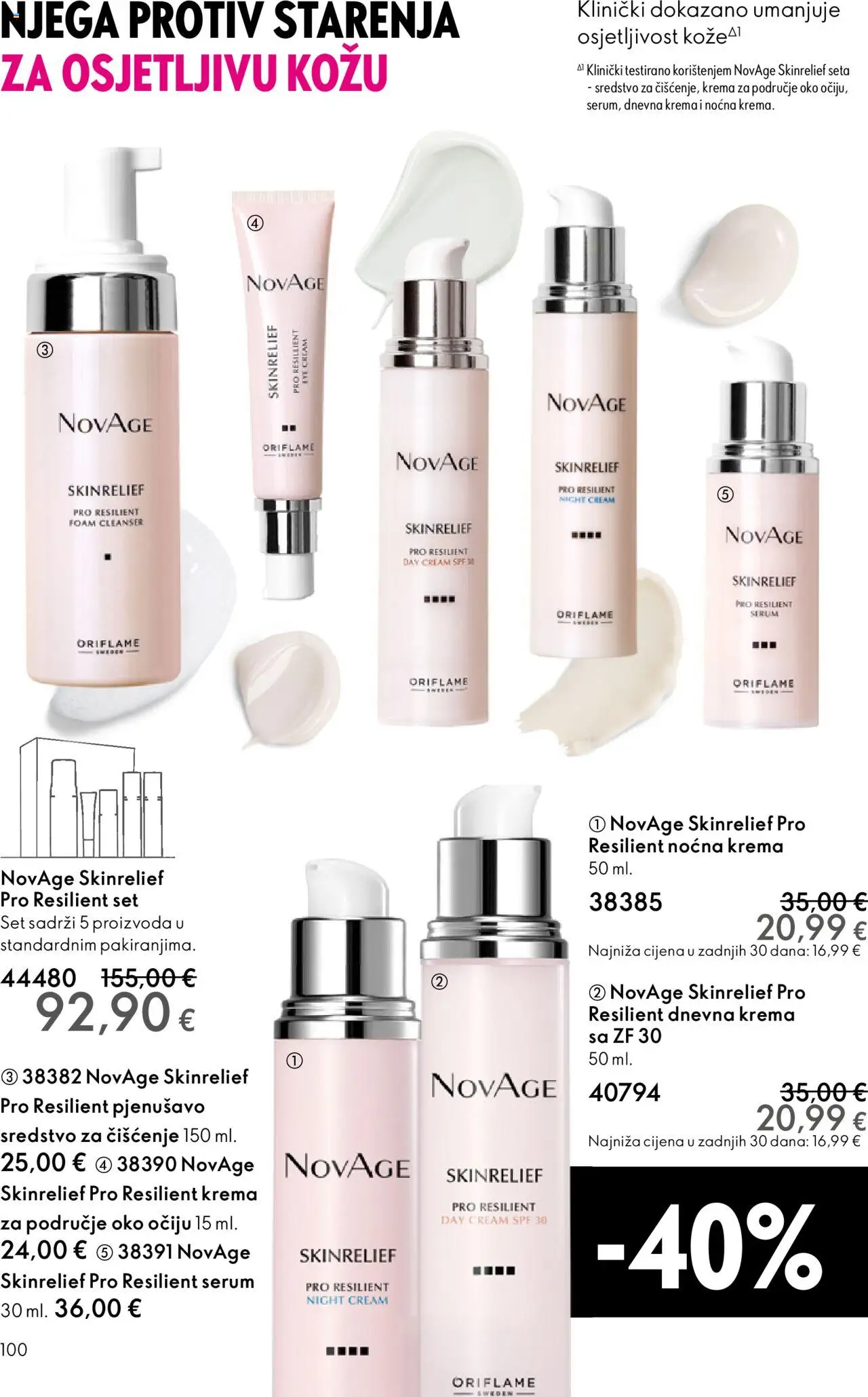 Oriflame katalog | vrijedi od 08.10.2025 | Stranica: 100 | Proizvodi: Noćna krema, Krema