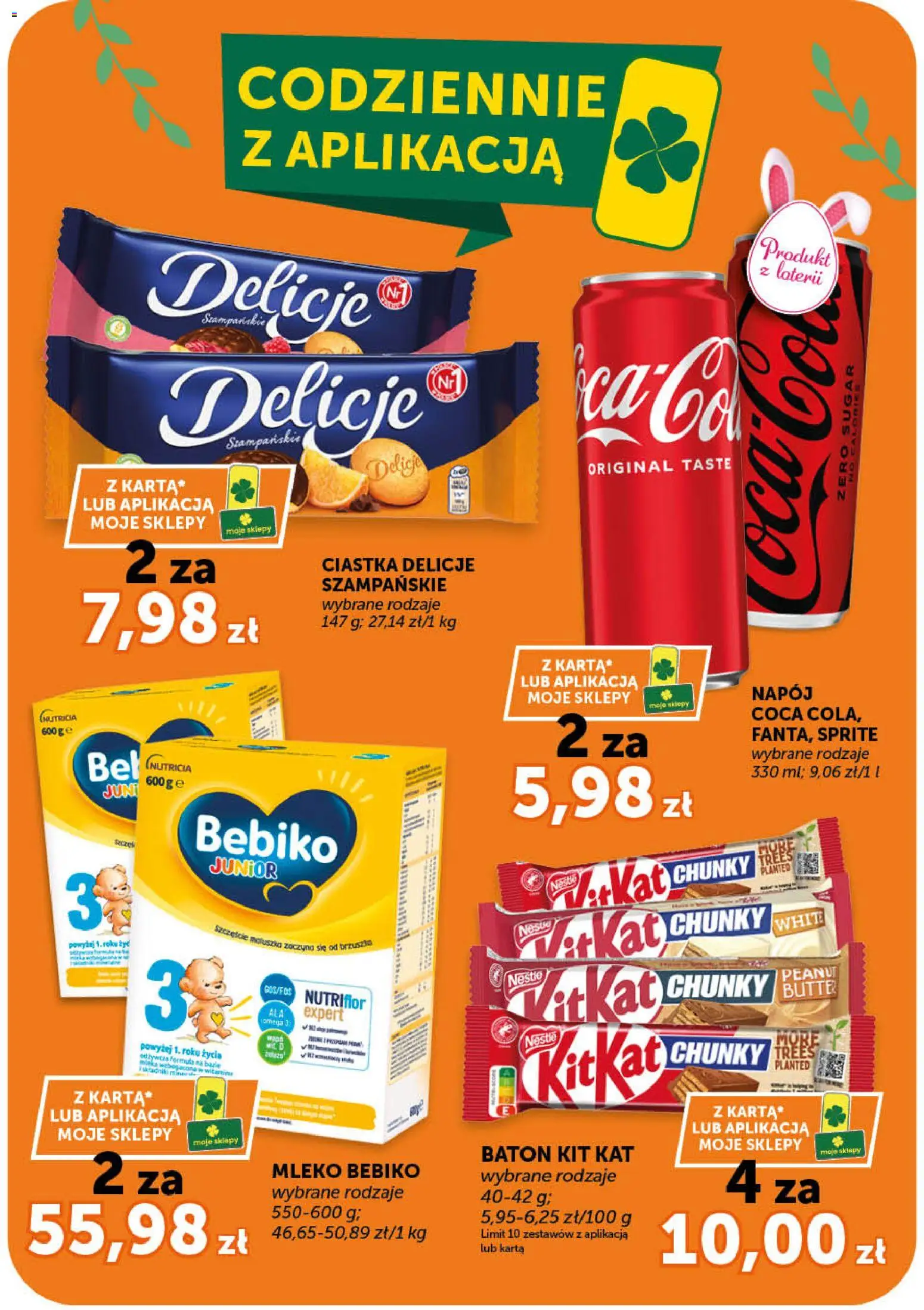 Groszek gazetka od 26.03.2026 | Strona: 19 | Produkty: Karta, Mleko Bebiko, Mleko, Ciastka