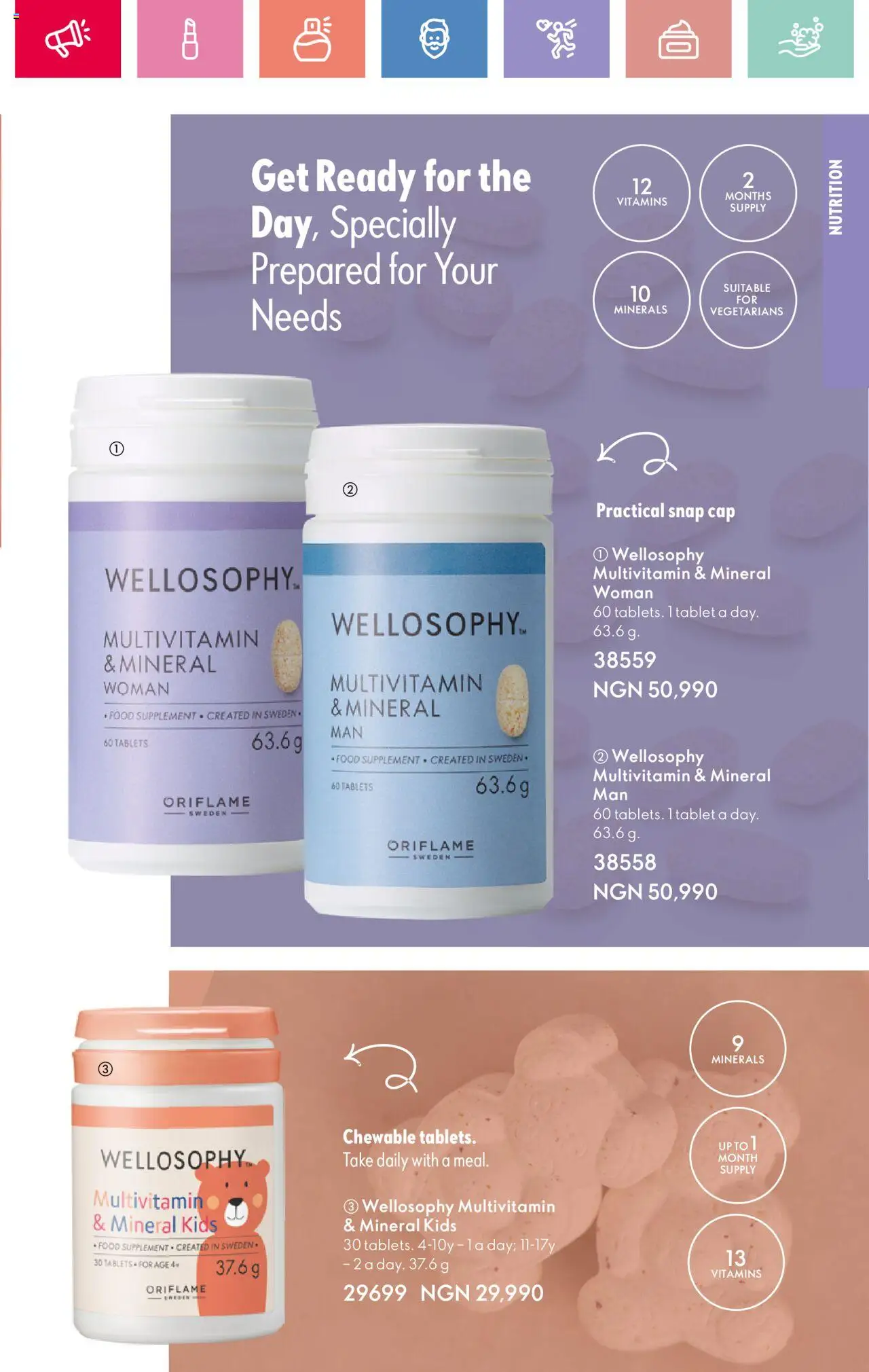 Oriflame -Catalogue valid from 01.04.2025 | Page: 77 | Products: Tablet, Cap